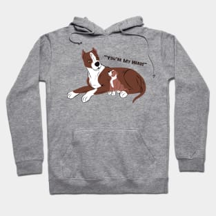 Father and Son Dogs Hoodie